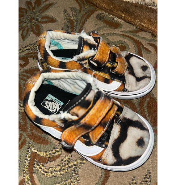 Кроссовки • Vans • Коричневый