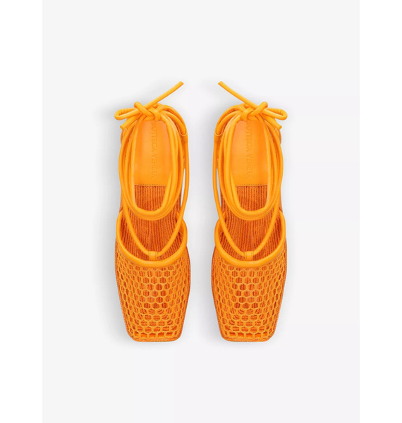 Сандалии • Bottega Veneta • Оранжевый