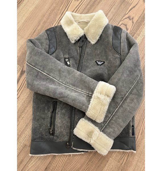 Дубленка • Emporio Armani Kids • Серый