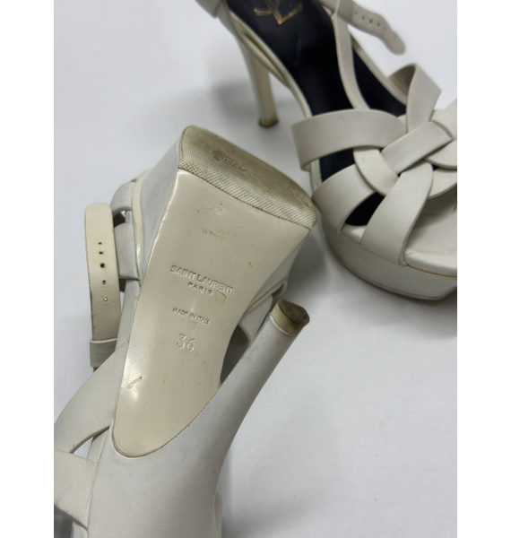 Босоножки • Saint Laurent • Белый