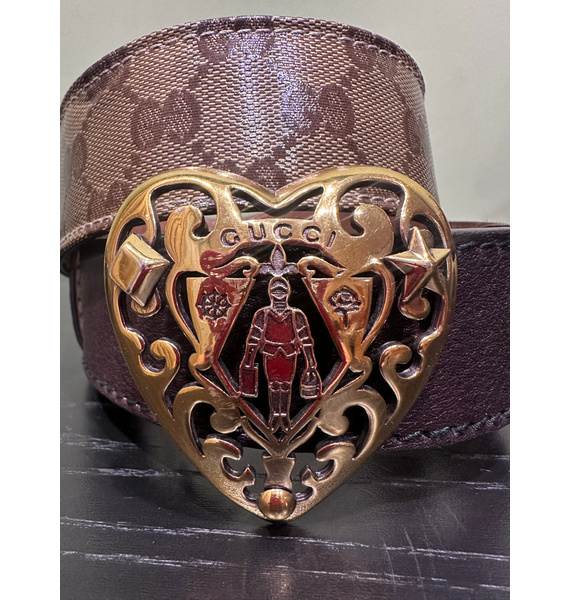Ремень • Gucci • Коричневый