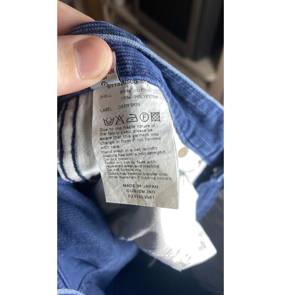Джинсы • visvim • Темно-синий