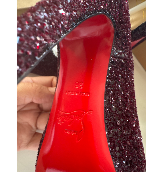Туфли • Christian Louboutin • Бордовый