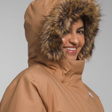 Пуховик • The North Face • Бежевый