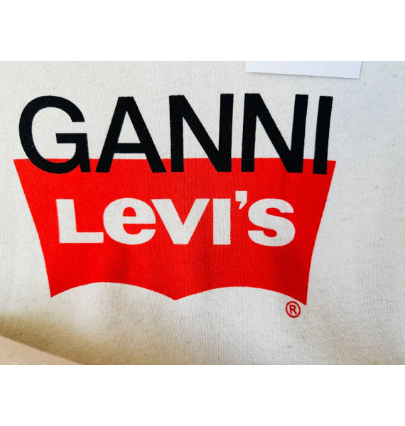 Толстовка • GANNI • Бежевый