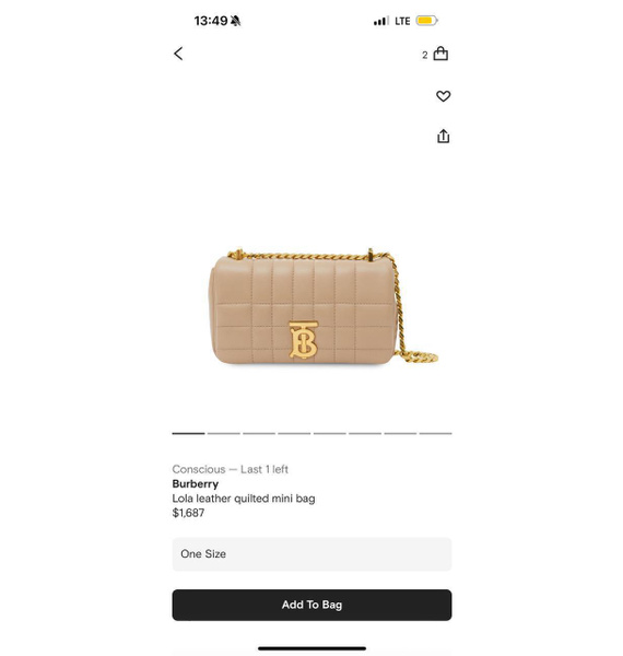 Сумка • Burberry • Другое