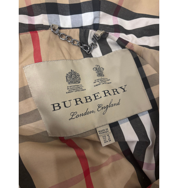 Плащ • Burberry • Бежевый
