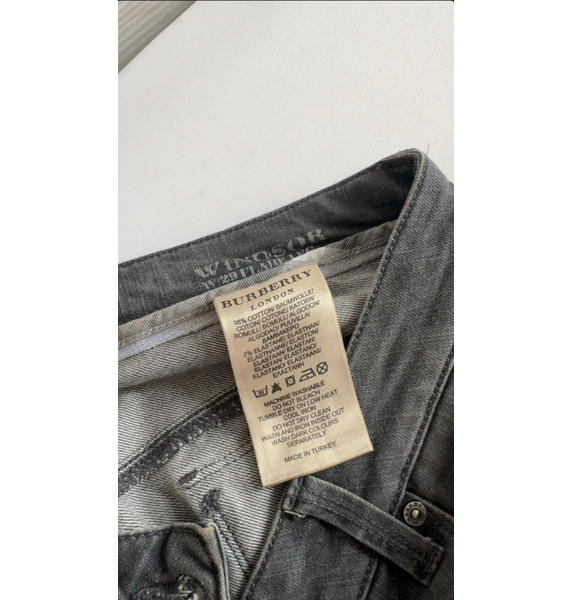 Джинсы • Burberry • Серый