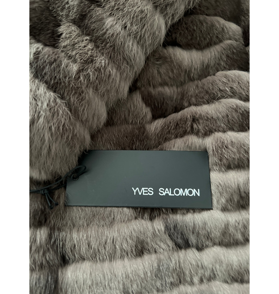 Шуба • Yves Salomon • Коричневый