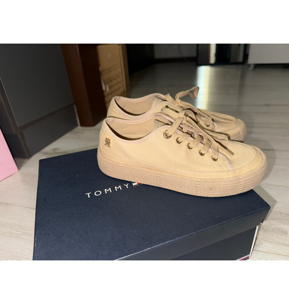 Кеды • Tommy Hilfiger • Бежевый