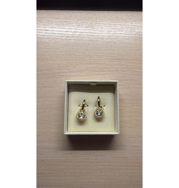 Комплект • Swarovski • Золотой
