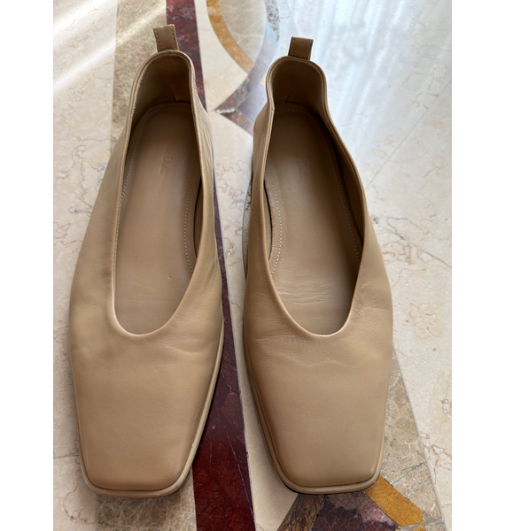 Балетки • Massimo Dutti • Бежевый