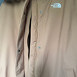 Пуховик • The North Face • Бежевый