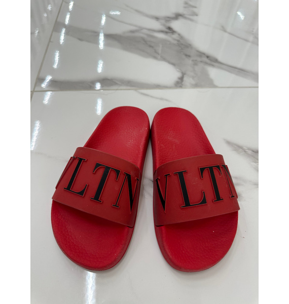 Шлепки • Valentino • Красный