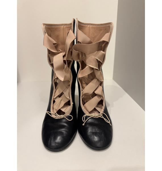 Ботильоны • Valentino • Черный