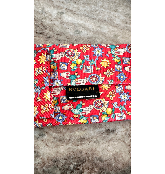 Галстук • Bvlgari • Красный