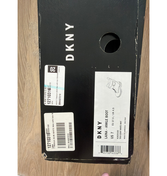 Ботинки • DKNY • Белый