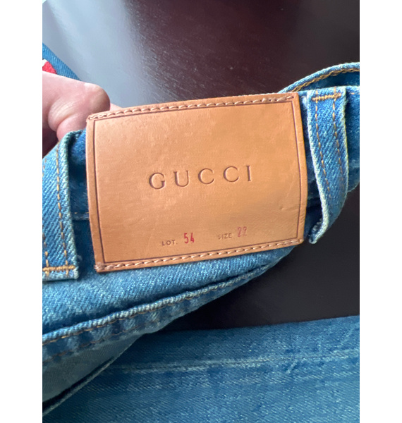 Джинсы • Gucci • Синий