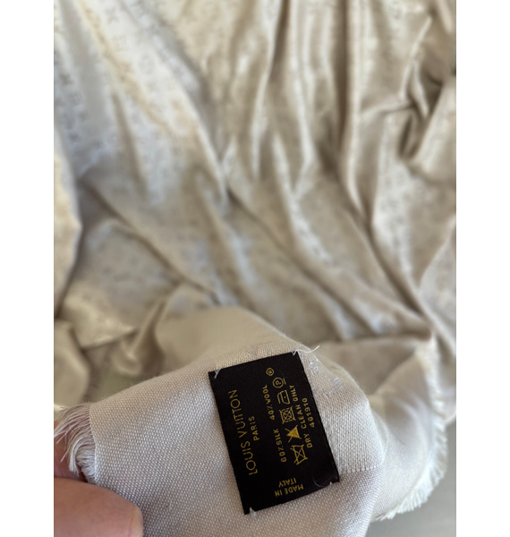 Шаль • Louis Vuitton • Бежевый