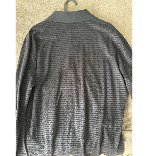 Поло • Emporio Armani • Темно-синий