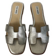 Шлепанцы • Steve Madden • Серебряный