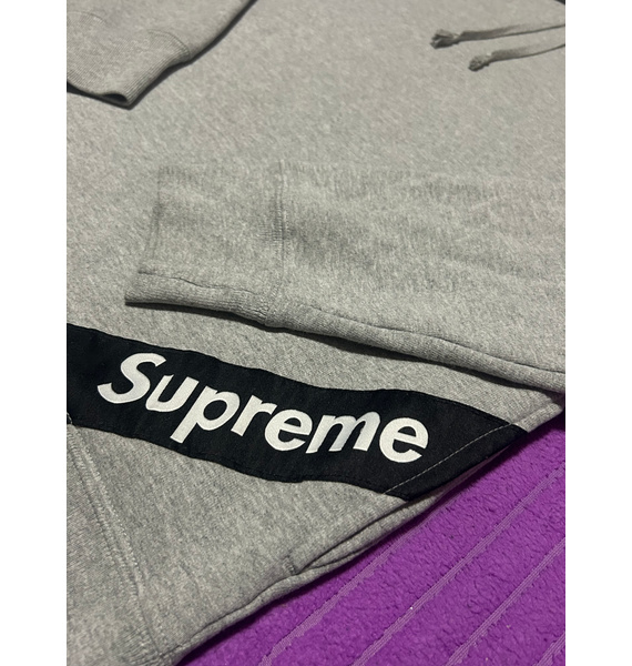 Худи • Supreme • Серый