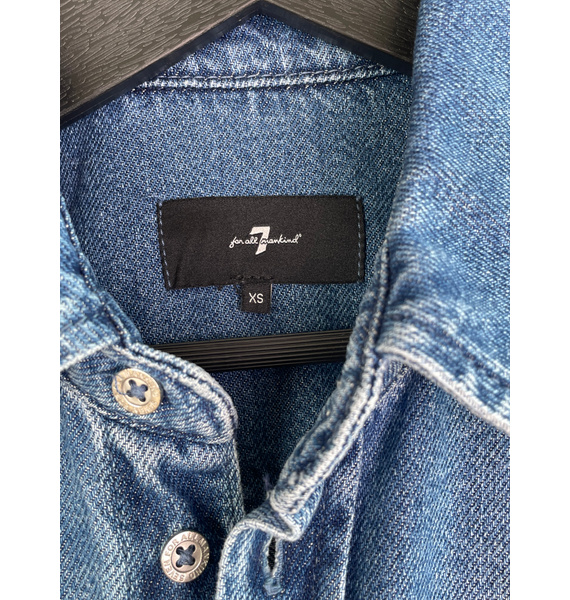 Комбинезон • 7 For All Mankind • Голубой
