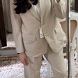 Пиджак • UNIQLO • Бежевый