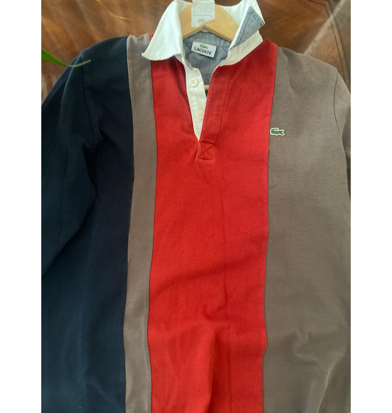 Лонгслив • Lacoste • Горчичный