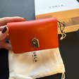 Картхолдер • Furla • Оранжевый