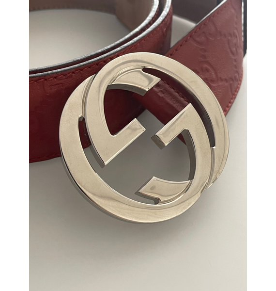 Ремень • Gucci • Красный
