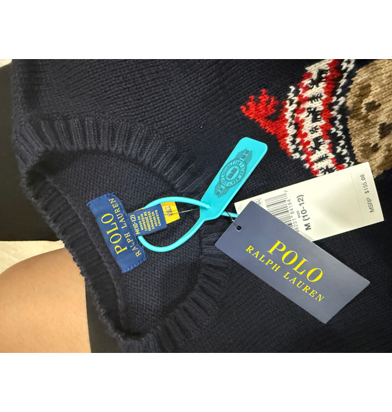 Свитшот • Polo Ralph Lauren • Темно-синий