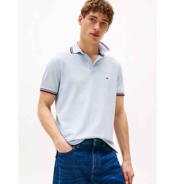 Поло • Tommy Hilfiger • Голубой