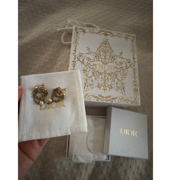Серьги • Christian Dior • Золотой