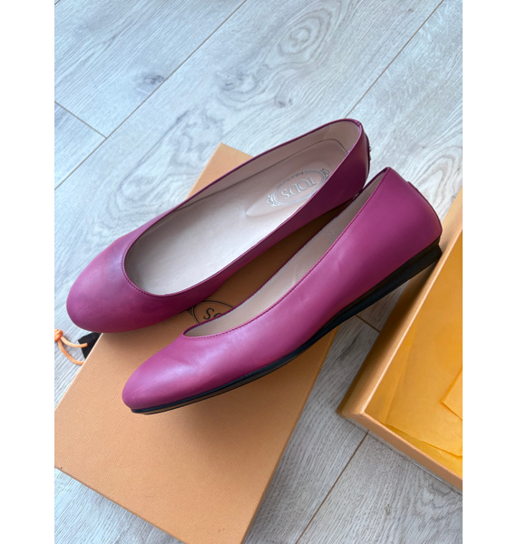 Балетки • Tod's • Розовый