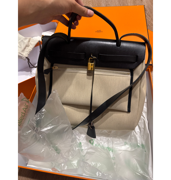 Сумка • Hermès • Молочный
