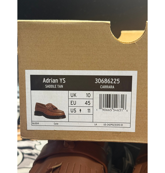 Лоферы • Dr. Martens • Коричневый