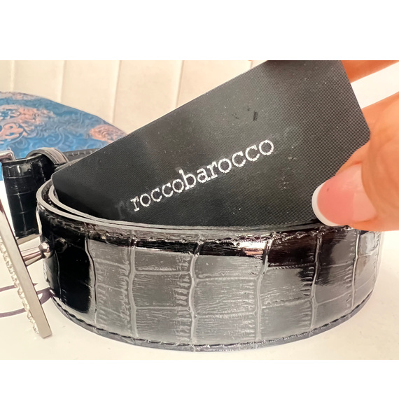 Ремень • roccobarocco • Черный
