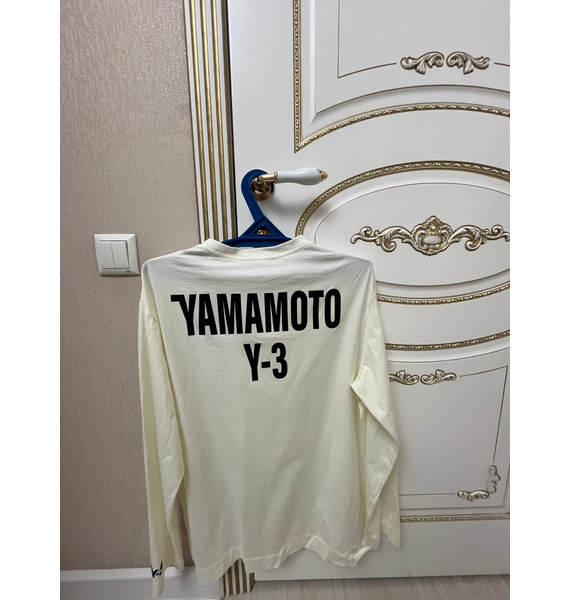 Лонгслив • Y-3 • Белый
