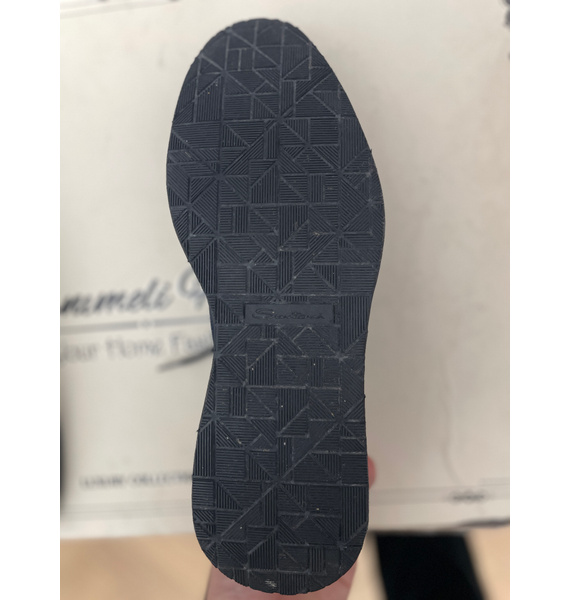 Кроссовки • Santoni • Темно-синий