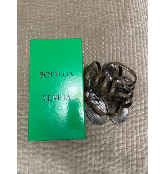 Босоножки • Bottega Veneta • Зеленый