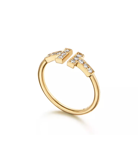Кольцо • Tiffany & Co. • Золотой