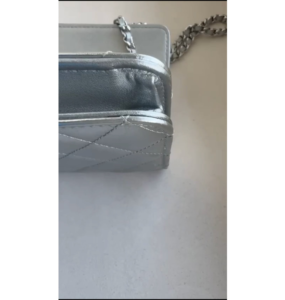 Сумка • Chanel • Серебряный