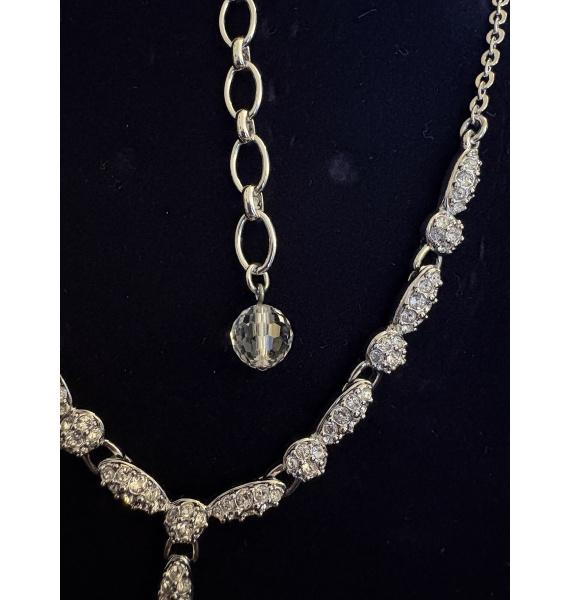 Колье • Swarovski • Серебряный