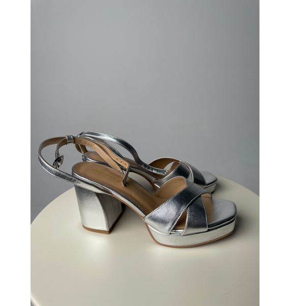 Босоножки • Alma En Pena • Серебряный