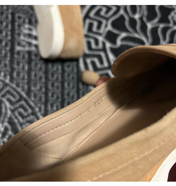 Лоферы • Santoni • Бежевый