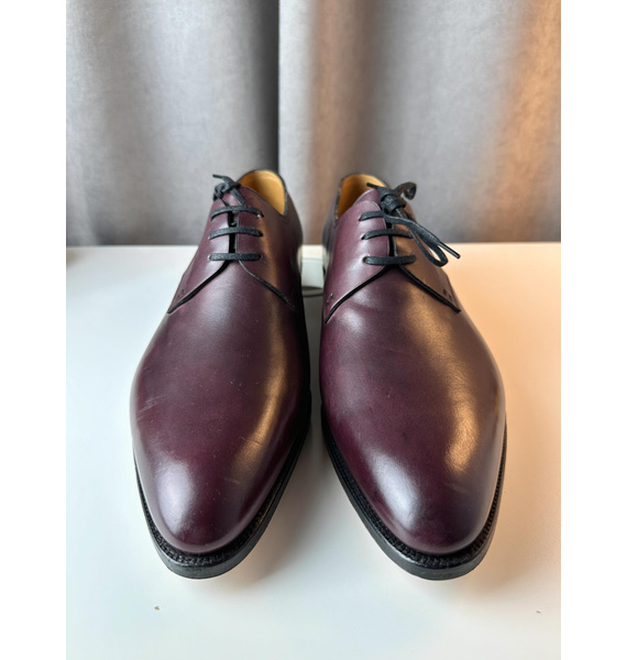 Оксфорды • John Lobb • Бордовый