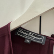 Блуза • Salvatore Ferragamo • Бордовый
