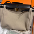 Сумка • Hermès • Молочный