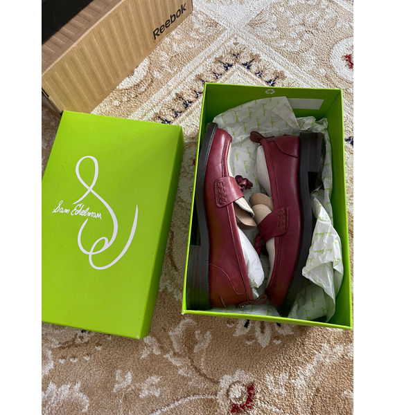 Лоферы • Sam Edelman • Красный